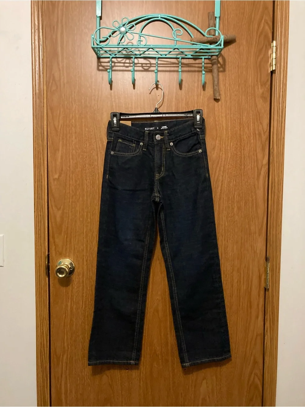 Old Navy Kids Dark Blue Straight Jeans